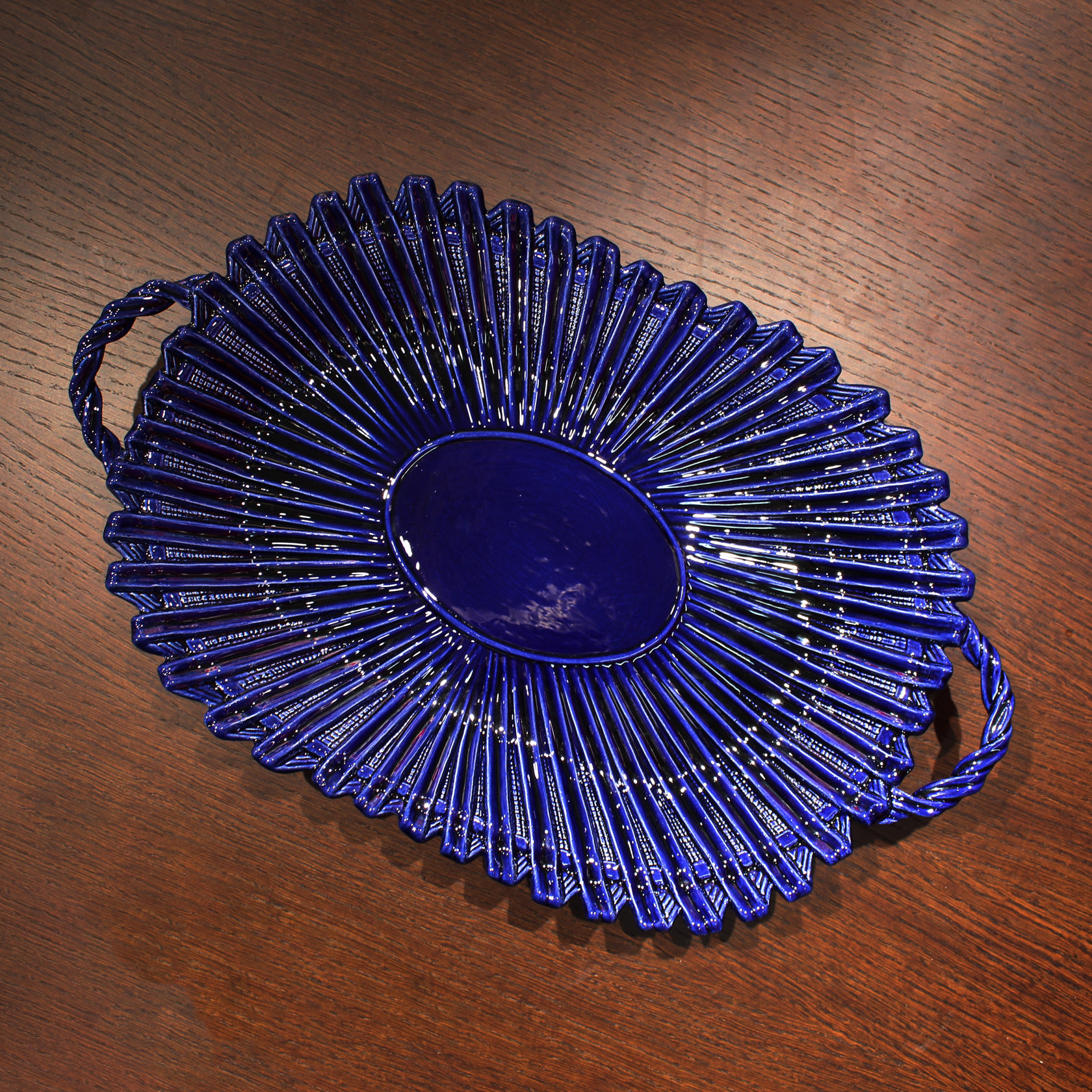 Хлебница (однотонная) Кобальт PROVANSFAIENCE sun-id-994775 - Вид №3