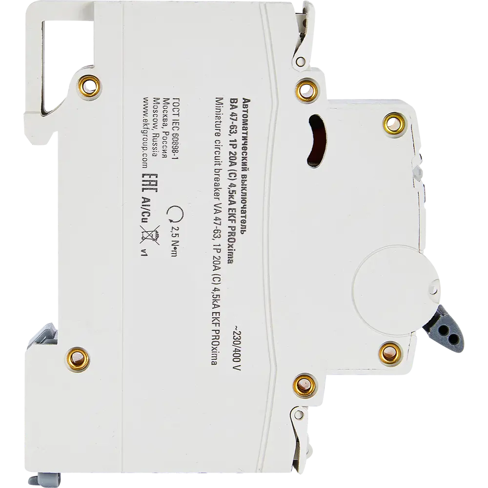 Автоматический выключатель EKF 40 A C40 4.5 kA 82421328 STLM-2183003  - Вид №3