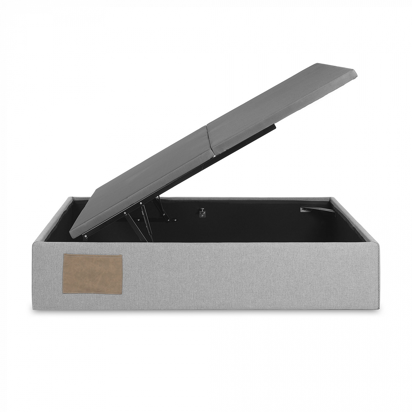 062850 Кровать c ящиком для хранения 160x200 серая La Forma Matters  - Вид №2