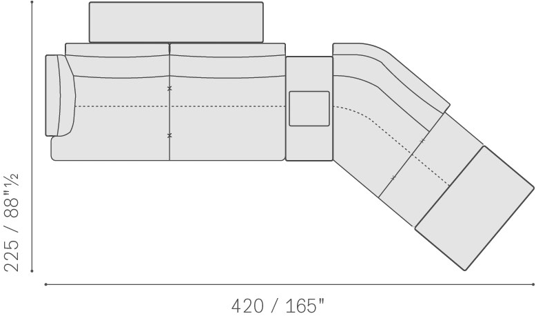 Poltrona Frau Модульный тканевый диван La collezione - divani e poltrone sun-id-1451549 - Вид №9