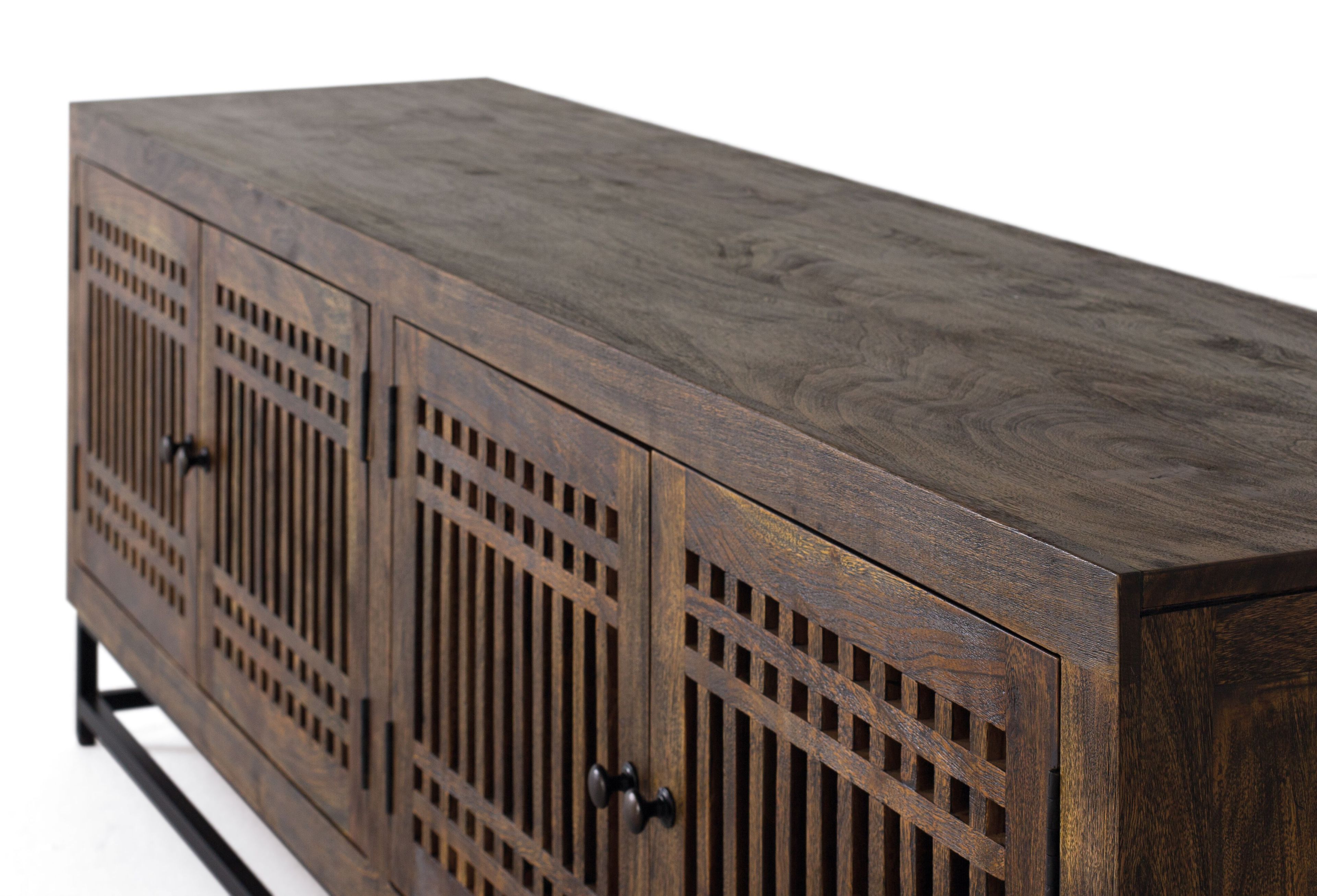 ТВ-шкаф из акации с распашными дверцами Giner y Colomer Таиланд ARCH-00106497 - Вид №5