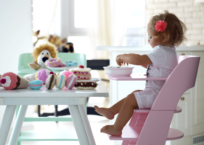 Стульчик-трансформер розовый Chair ELLIPSE ELLIPSECHAIR 257743 Розовый Santreyd  - Вид №2