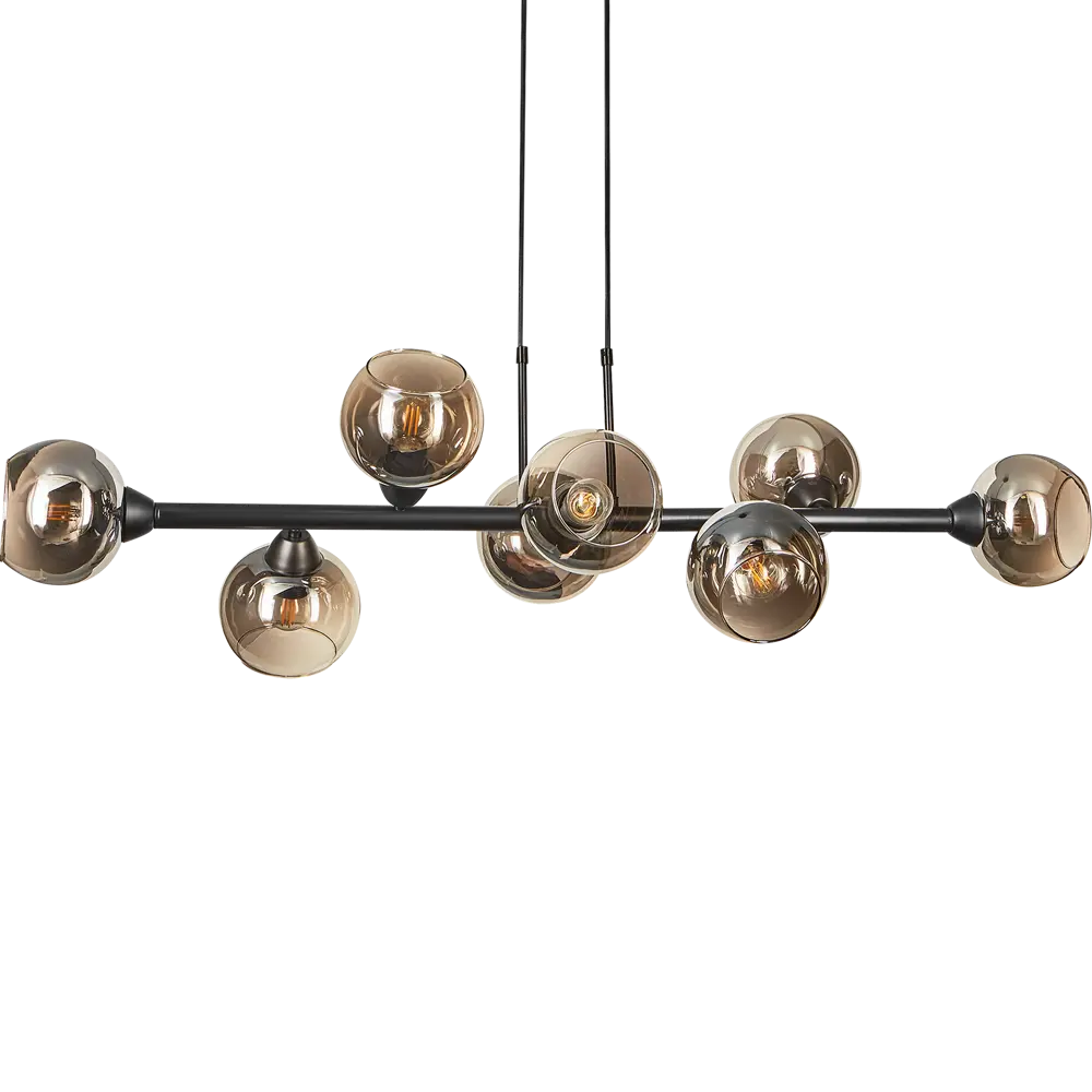 Люстра SCHAFFNER Tarde - подвесной светильник с 8 плафонами для современных интерьеров 87460687 STLM-0073912 - Вид №3