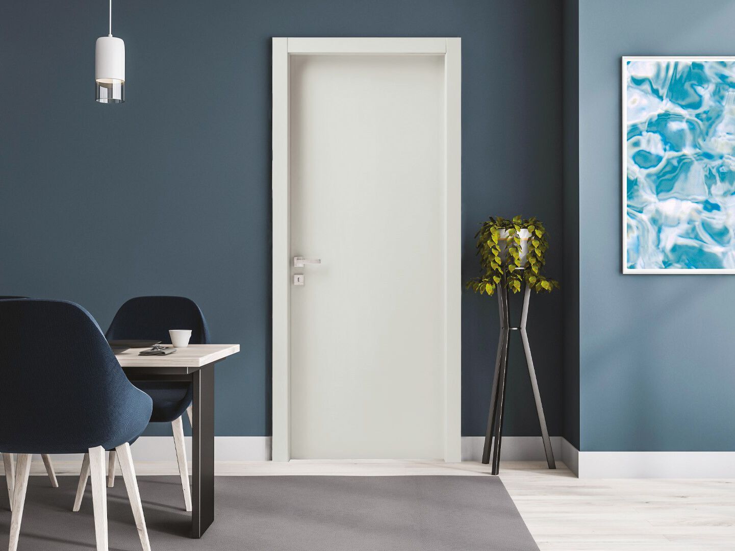 Деревянные распашные двери Scrigno PORTA BATTENTE LACCATA CON STIPITI ARCH-00148404 - Вид №1