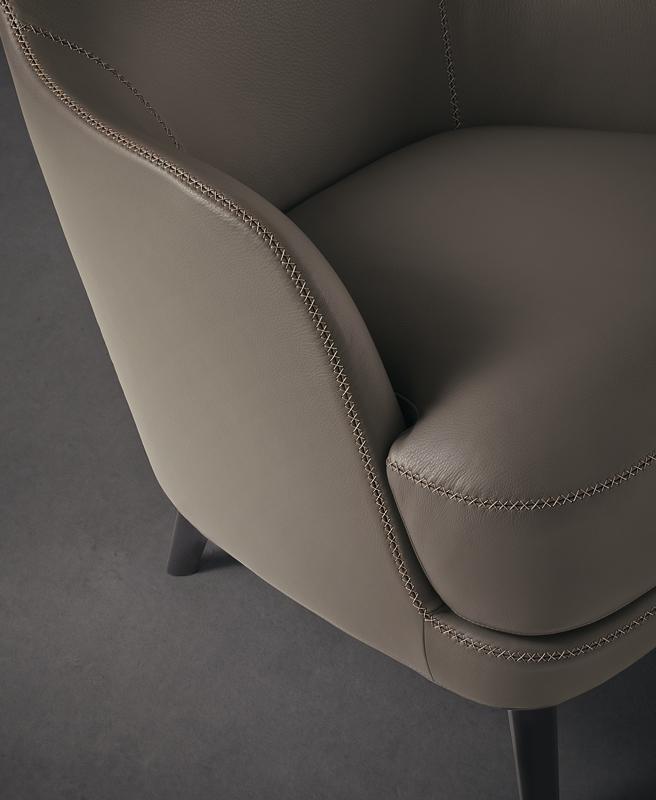 Casamilano Кресло из ткани со съемным чехлом с подлокотниками sun-id-1508924 - Вид №3