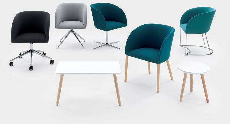 Viganò Санное кресло из ткани для залов ожидания Milly sun-id-1393719 - Вид №4