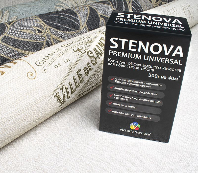 Victoria Stenova 88150/063801975 Клей обойный STENOVA Premium Universal  - Вид №10