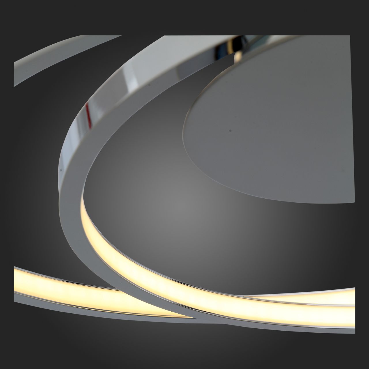 Потолочный светодиодный светильник ST Luce Poranco SL918.102.02 ST LUCE PORANCO 103276 Хром  - Вид №1