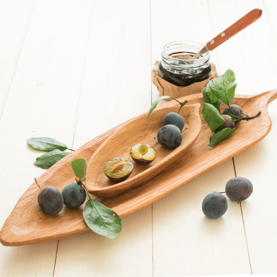 Тарелка "Ива" Коричневый FUGA ECO WOOD 123566 Коричневый  - Вид №2