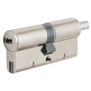 Цилиндр Cisa AP4S 0P3S2-13.12, 30x10x30 мм, ключ/шток, цвет никель, без вертушки 82393103 STLM-2192168