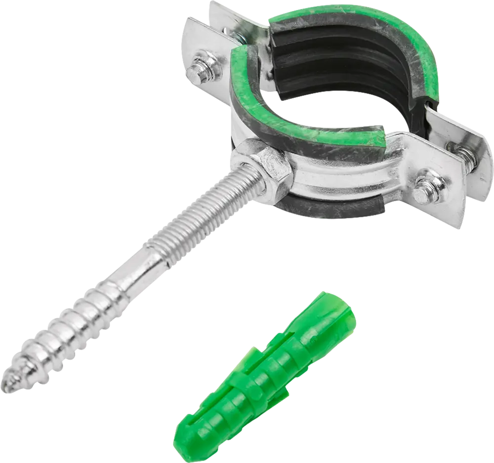 Хомут MAYER для труб 32-35 мм с антивибрационным уплотнением 84858778