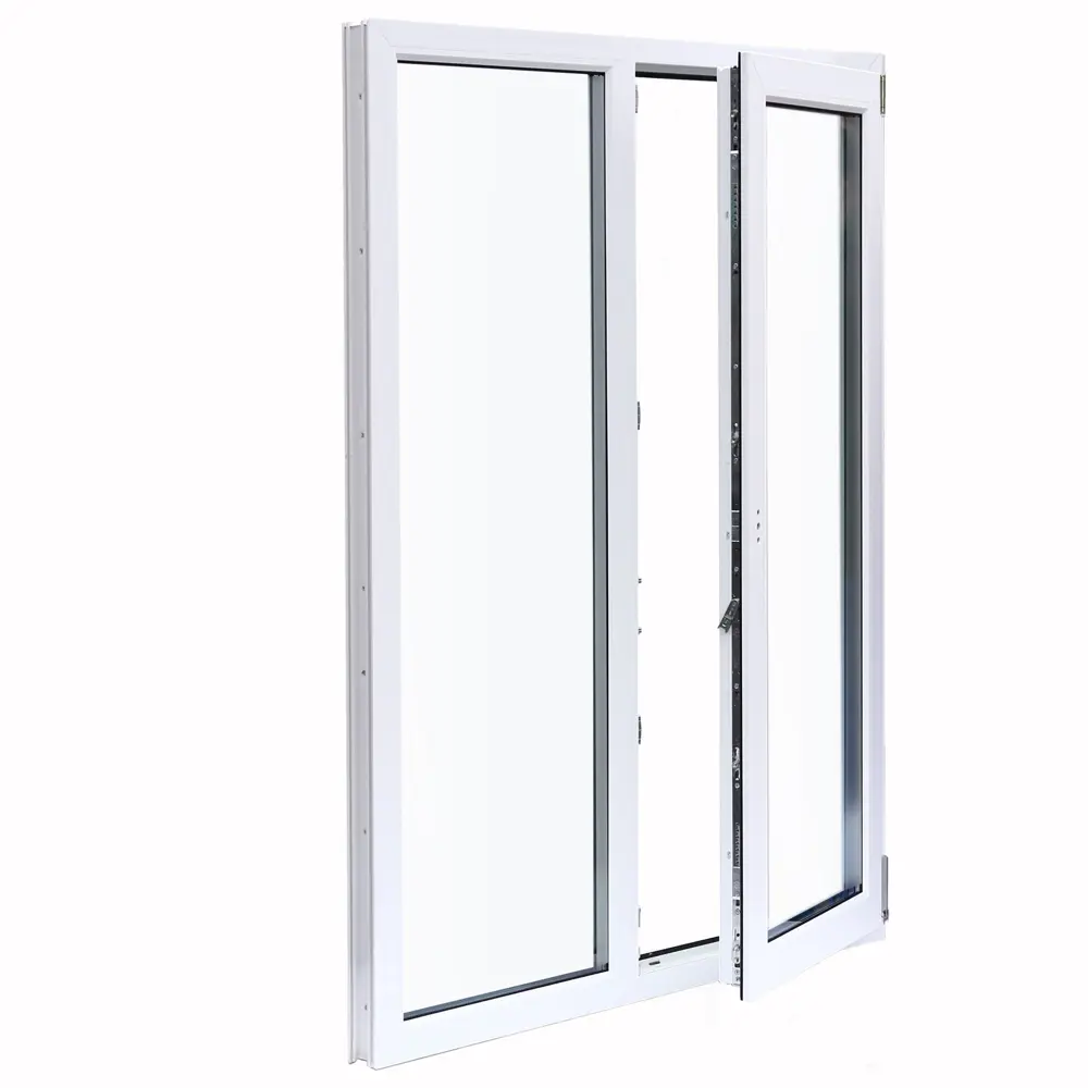 Veka: Двустворчатое пластиковое окно 1170×1000 мм с однокамерным стеклопакетом 84506470 STLM-0050801 - Вид №3