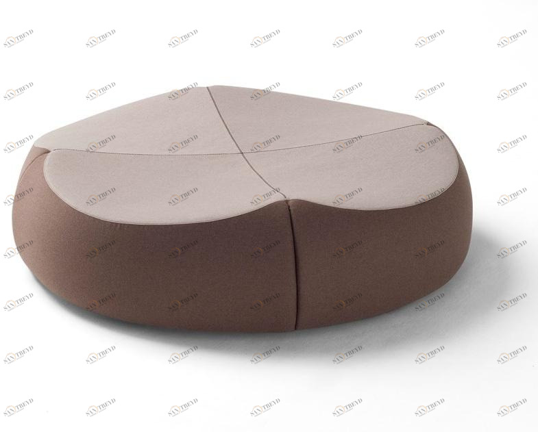 AMURA Круглый пуф Panis sun-id-1362626