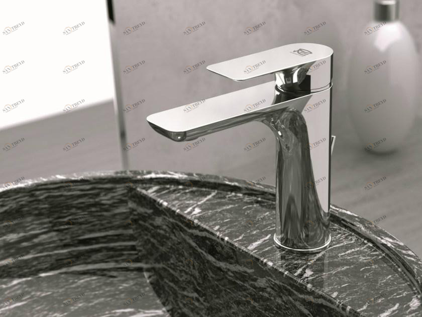 Remer Rubinetterie Смеситель для раковины, однорычажный, сливной Infinity I 11