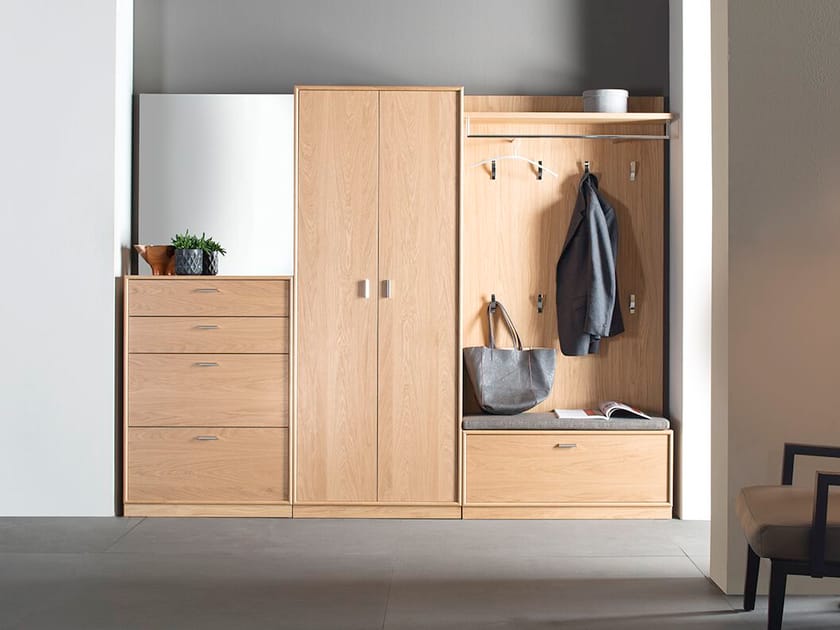 Шкаф от входа до пола с зеркалом Sudbrock Möbelhandwerk Панама ARCH-00006748