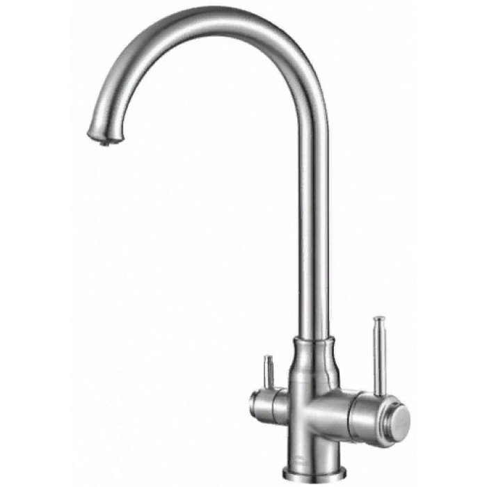 Steel Hammer SH 763 CR хром Смеситель для кухни Zorg 400 x 272  - Вид №1