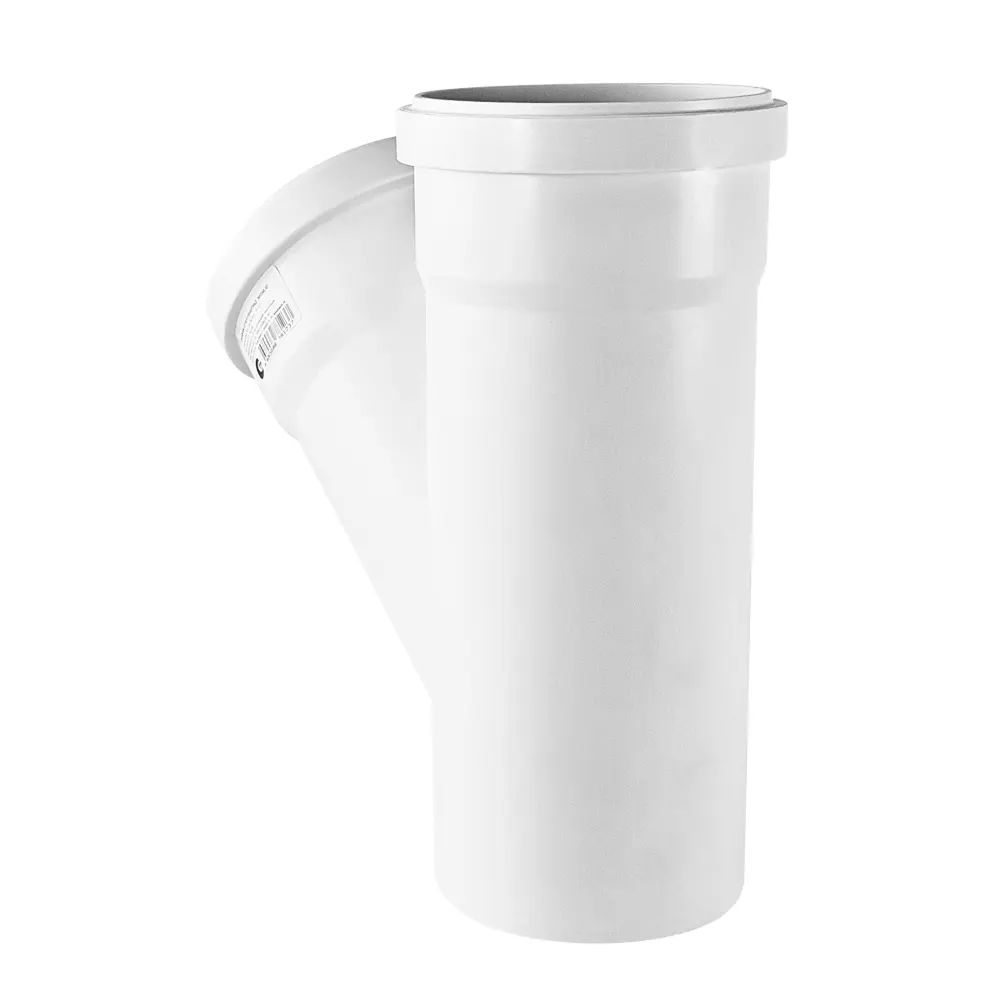 Тройник канализационный малошумный MONLID D110x110/45° мм полипропилен 89442431 STLM-2087608  - Вид №3