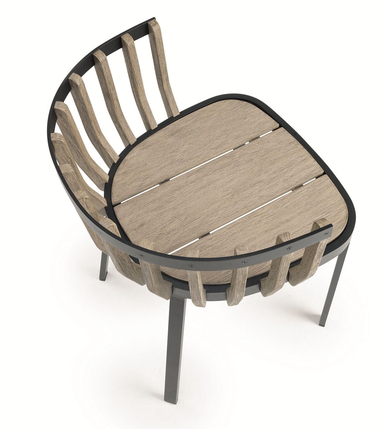 Стул для сада из тикового дерева с подлокотниками Ethimo ARCH-00131586 - Вид №13