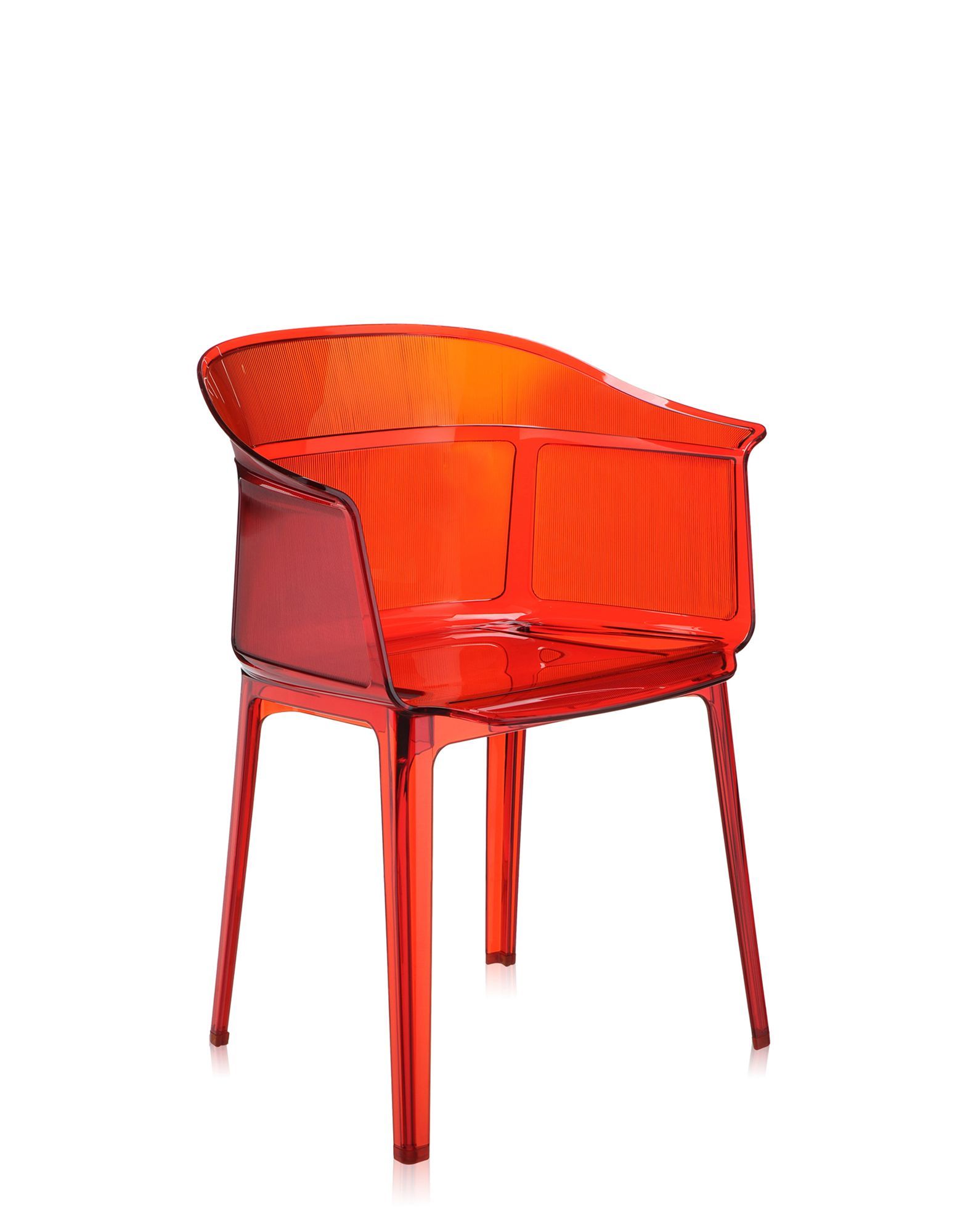 Штабелируемый стул из поликарбоната с подлокотниками Kartell PAPYRUS ARCH-00062058 - Вид №18