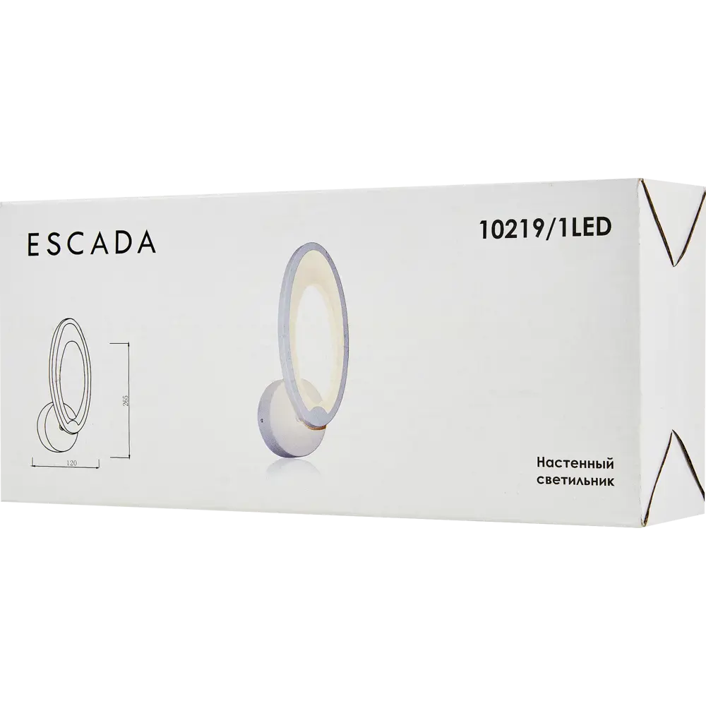Бра светодиодное Escada 10219/1, нейтральный белый свет, цвет белый STLM-2037578 - Вид №5