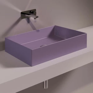 AG60PRUGNAMATT Накладная раковина на столешницу  прямоугольная Simas Agile