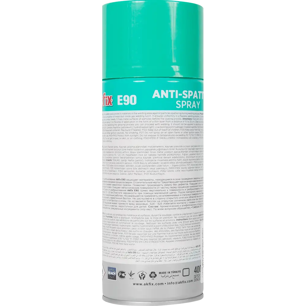 Akfix E90 - Антипригарный спрей для сварочных работ 400 мл 82455568 STLM-0027528 - Вид №1