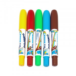 1802 Набор меловых маркеров для окон 2-6 мм 5 шт. FUN смыв E-16 5S Edding