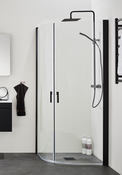 1450662 Душ Угловой Igloo Pro Round 90X90 Clear Glass Ответ ... Hafa Прозрачный 