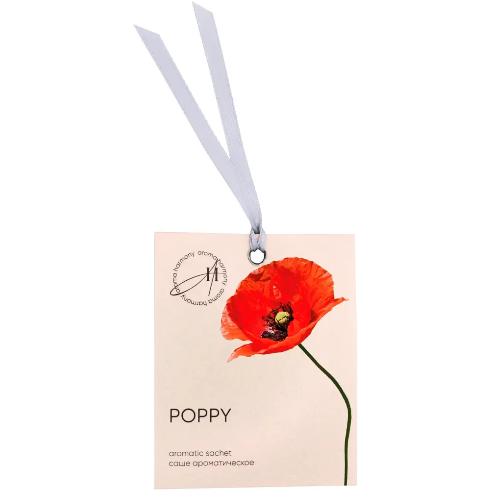 AROMA HARMONY Саше ароматическое Spring Poppy с нотками мака и бергамота 89359593 STLM-1576482