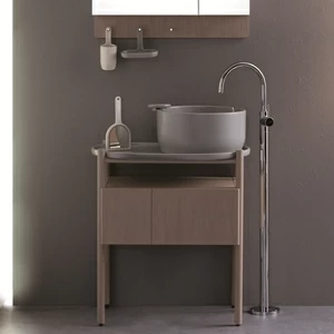 Тумба под раковину Olympia Ceramica Ukiyo-E дуб