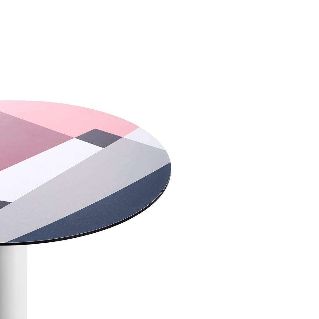 Круглый ламинированный стол Diabla Abstrakt Mona ARCH-00087852 - Вид №8