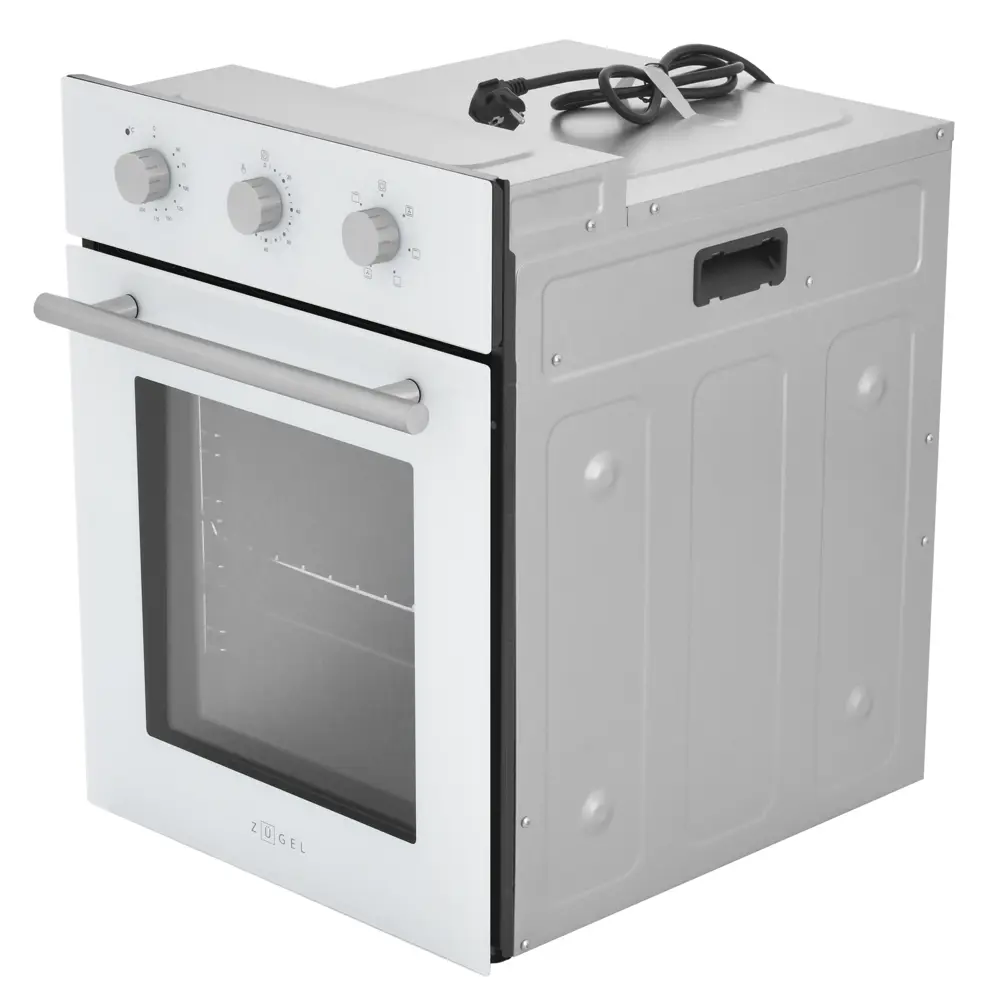 Встраиваемый духовой шкаф Zugel ZOE604W 45x59.5x60 см конвекция цвет белый 89453984 STLM-2110129  - Вид №4