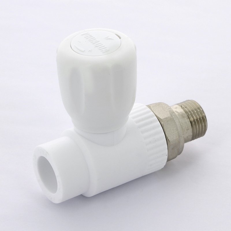 Кран сварка-Н ProAqua 20х1/2" с разъемным соединением для радиаторов PRO AQUA PA41008 - Вид №1