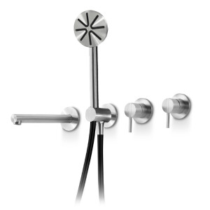 Комплект смесителей для ванны с душем и изливом STY332 linki
