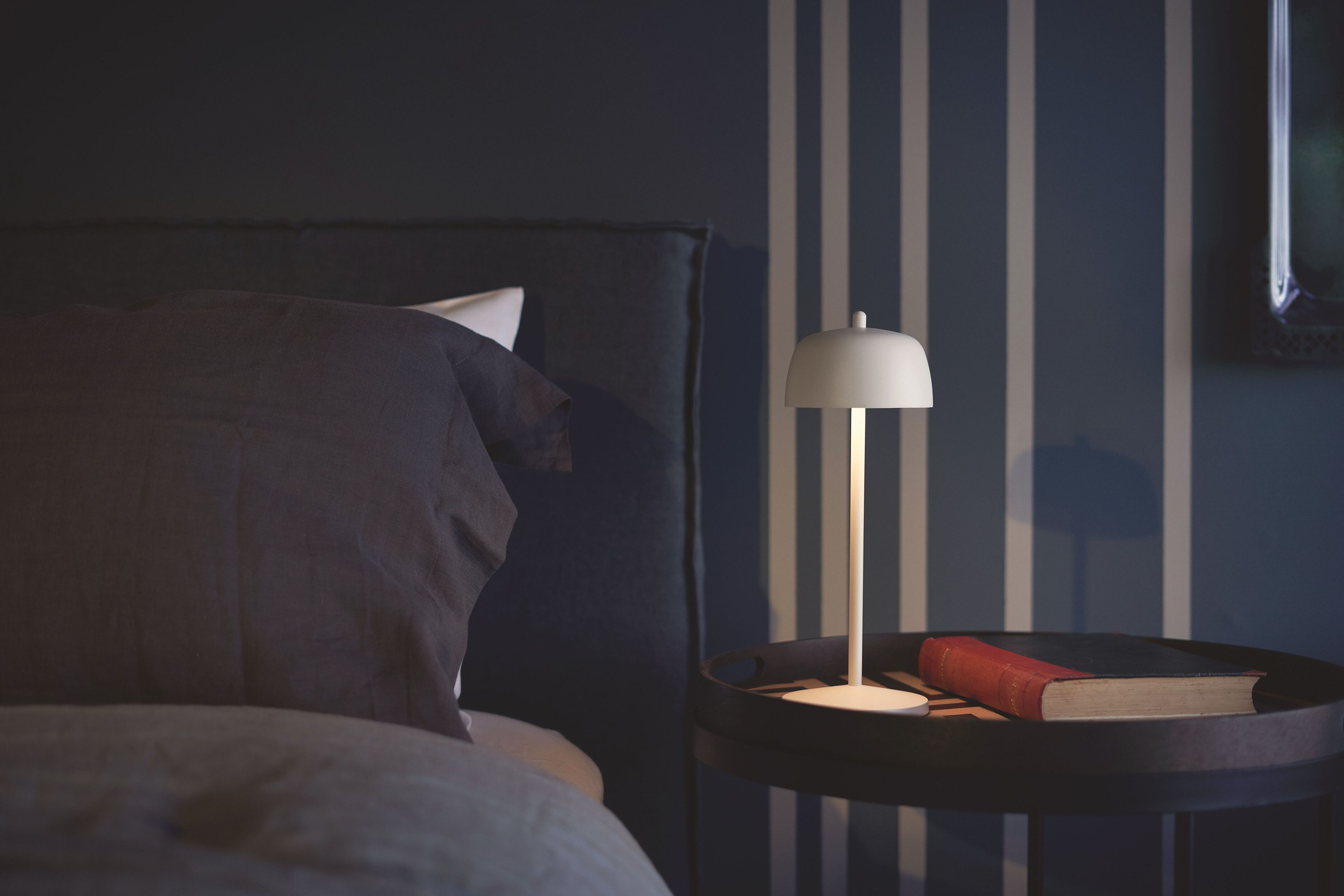 Алюминиевый светодиодный аккумулятор настольная лампа с диммером Zafferano CIRCE ARCH-00065511 - Вид №6