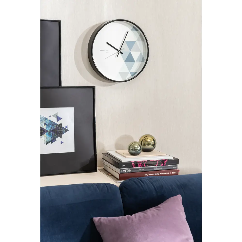 Часы настенные Troykatime «Ромбы» ø30 см ДИЗАЙНЕРСКИЙ STLM-2107759 - Вид №4