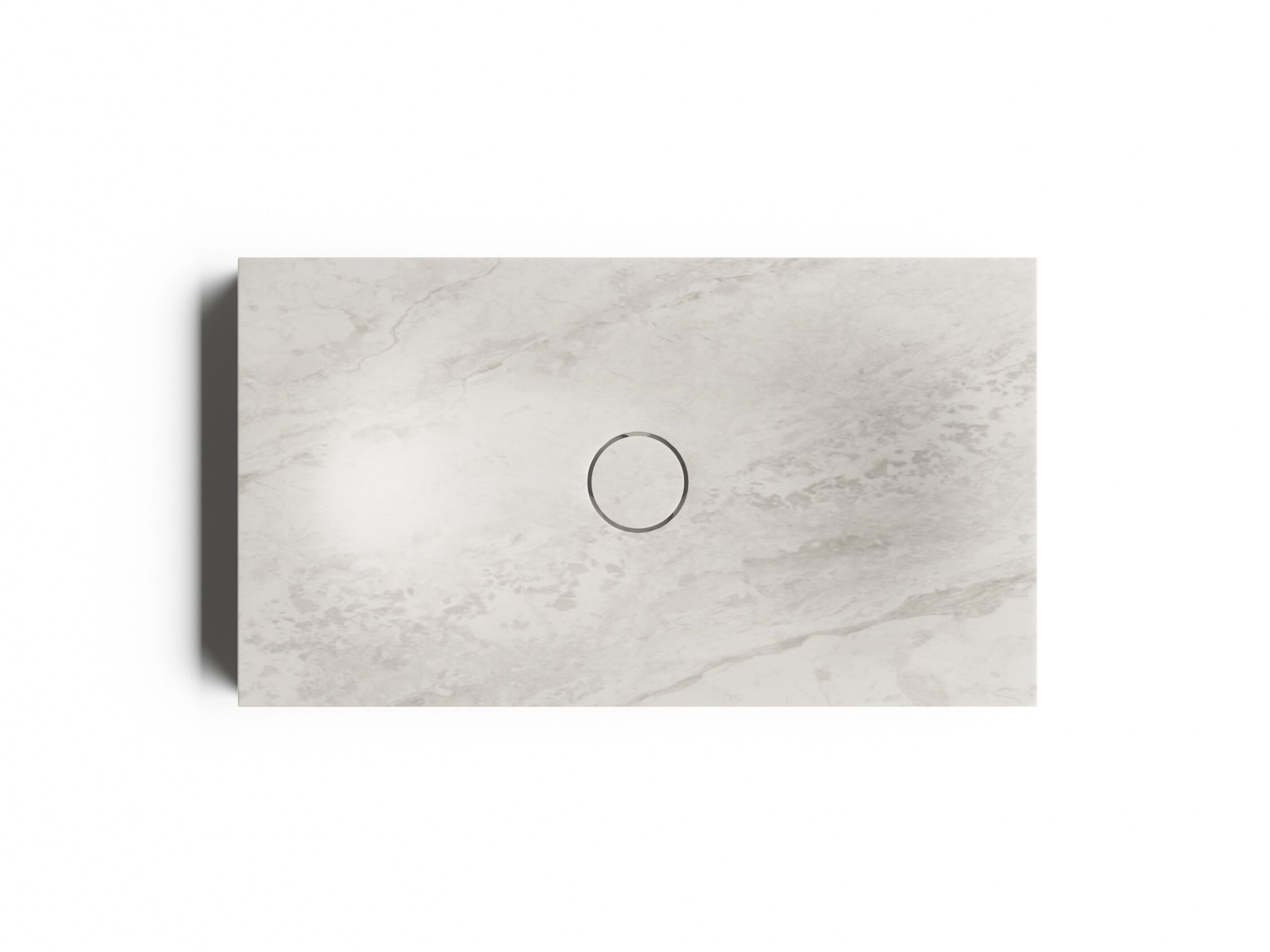 Мраморная одиночная подвесная прямоугольная раковина Falper CALA FLUIDA ARCH-00057081 - Вид №1