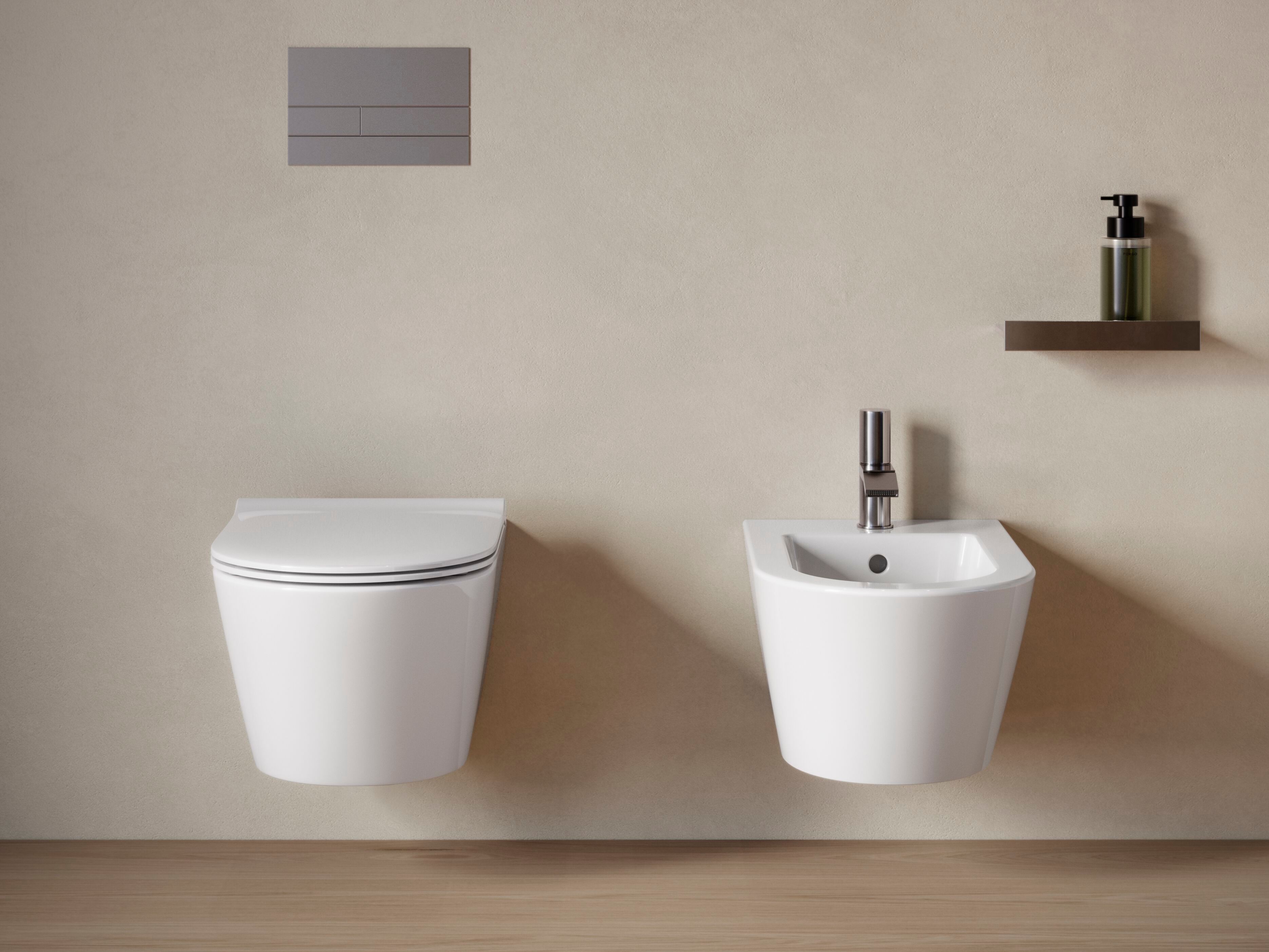 Керамическое подвесное биде с переливом CERAMICA CATALANO ноль ARCH-00140153 - Вид №2