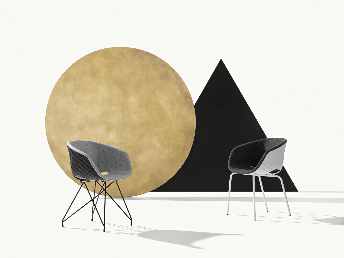 Uni-Ka 594M Кресло со стальным каркасом, 4 ножки. Обивка из полипропилена. Et al. Uni-ka - Вид №2