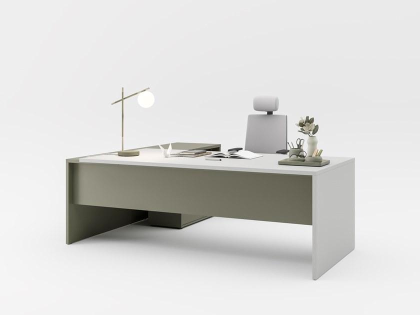 PROF Прямоугольный стол из fenix-ntm® с системой организации кабелей Entry sun-id-1424410 - Вид №18