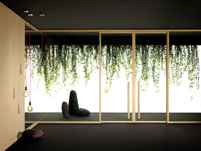 Citterio Мобильная стена из дерева и стекла для офиса sun-id-1513981 - Вид №2