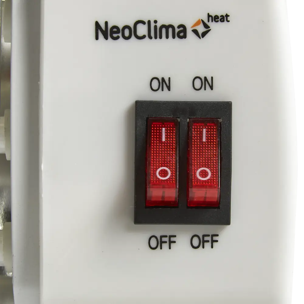 Тепловентилятор керамический электрический NeoClima NQH-1.2I с механическим термостатом, 1200 Вт STLM-2094479 - Вид №2