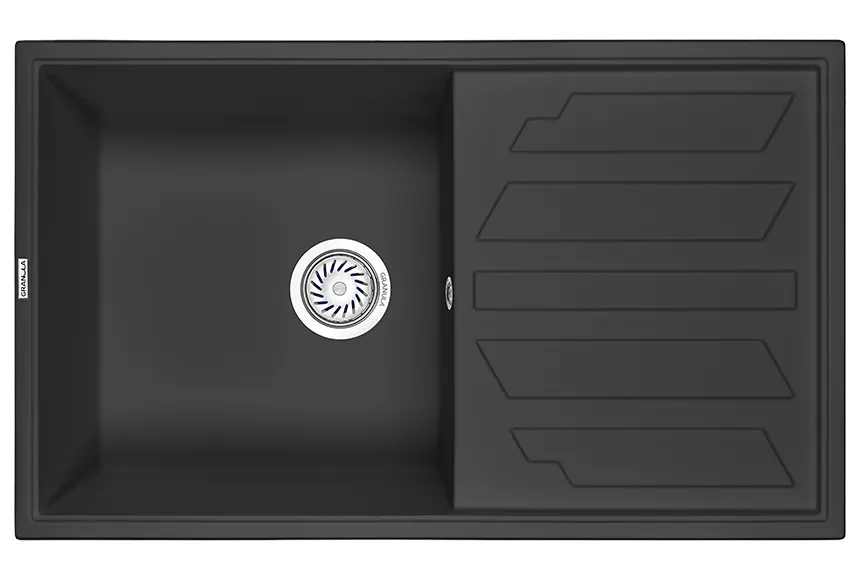 8601, ТУРМАЛИН, кухонная мойка, кварц GRANULA 8601-ST255 - Вид №1