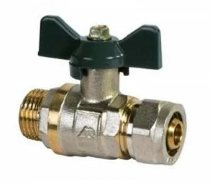 Кран шаровый 3/4х20 М ш/ц В баб для МП AQL 1310  AQL 1310