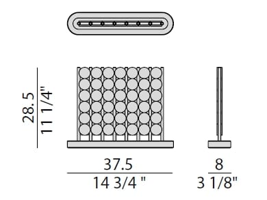 Настольная игра из Карнико-серого мрамора и грецкого ореха Porada двадцать четыре ARCH-00121927 - Вид №10