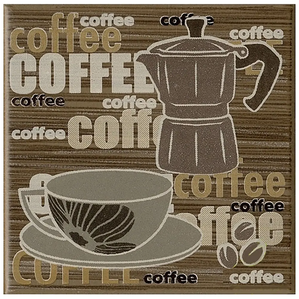 Декор керамогранит Elegant Mocha 10x10 см 13410383 STLM-2174359 VITRA  - Вид №1
