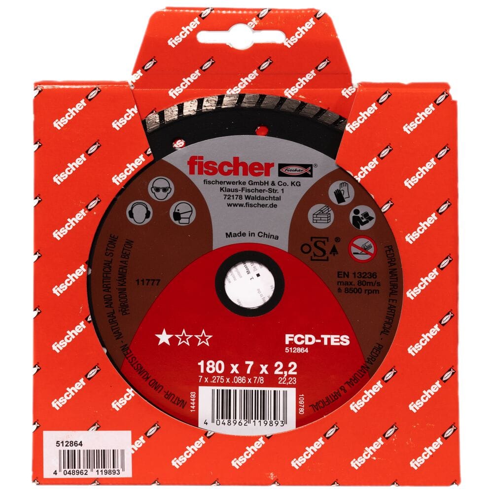 Алмазный отрезной диск FISCHER FCD-TES ARCH-00046211 - Вид №9