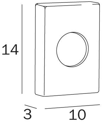 INDA® Диспенсер для гигиенических пакетов abs Hotellerie Av042a - Вид №1