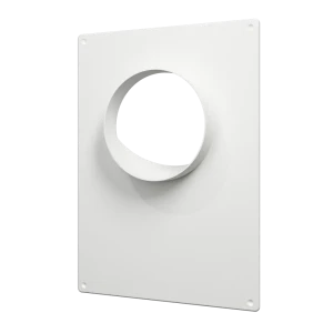 Площадка торцевая Era D125 мм пластик цвет белый