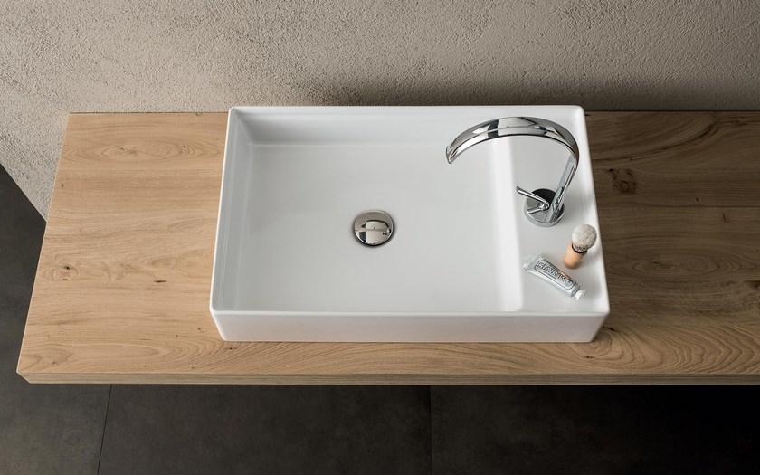 RAB Arredobagno Лаковая тумба под умывальник с ящиками Soul wood 27 - Вид №2